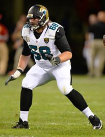 Zane Beadles #68 of the Jacksonville Jaguars Autograph Signing Nov 10th