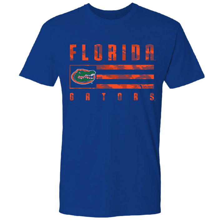 University of Florida FloGrown Gators Banner Flag Tee UF-1623 - officially licensed fan gear