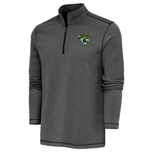 Jacksonville Jaguars Shore Bunker Quarter Zip Bk/Wh