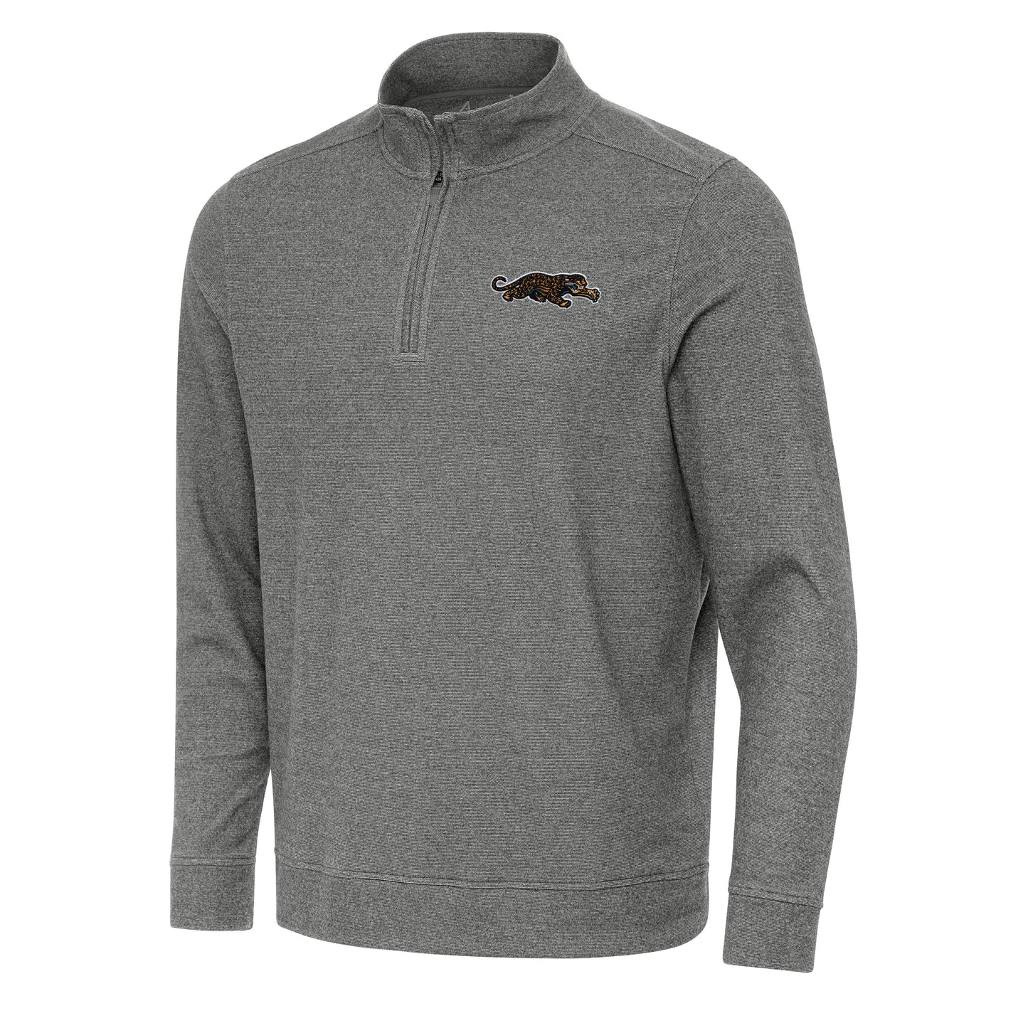 Jacksonville Jaguars Antigua Men's Throwback Prowler Subtle 1/4 Zip Jacket