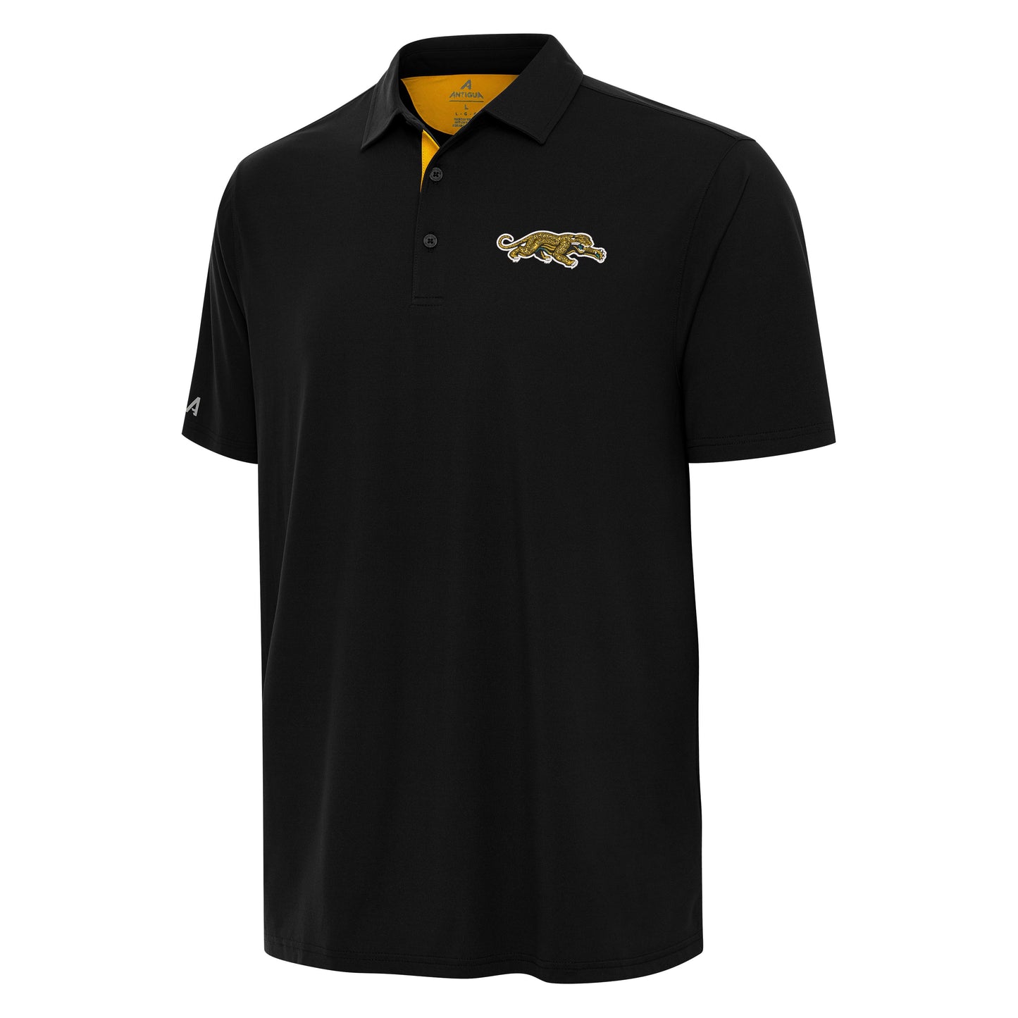Jacksonville Jaguars Antigua Era Throwback Prowler Men's Polo Black