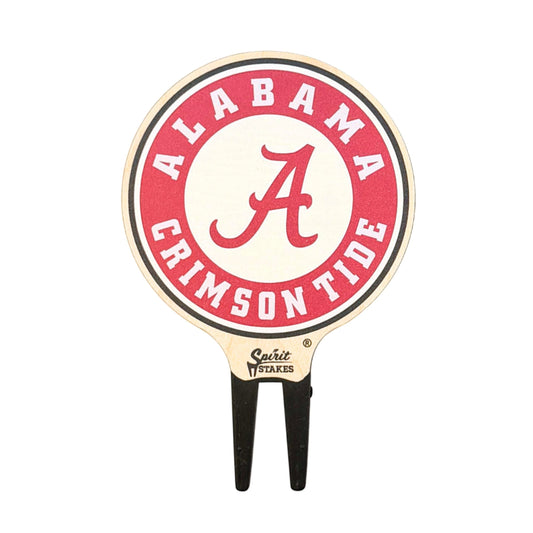 Alabama, University of - Circle Color Plant Stake