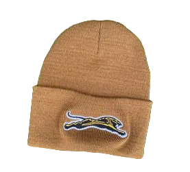NFL Jacksonville Jaguars Carhartt Old School Jags logo Brown Beanie