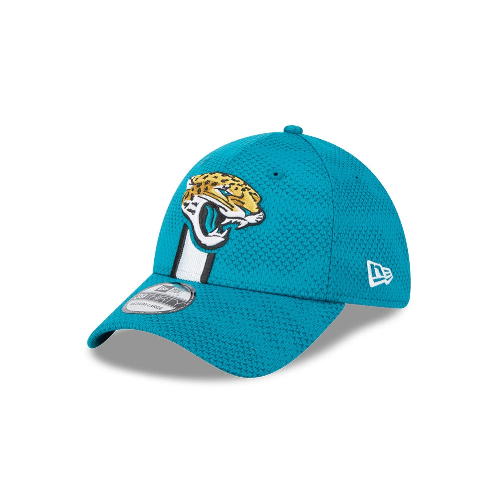 Jacksonville Jaguars New Era 2024 Sideline Teal 39Thirty Flex Hat