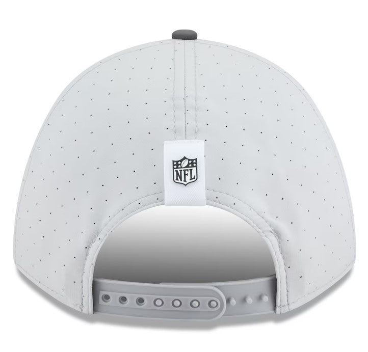 Jacksonville Jaguars New Era 2025 Training Camp 9Forty Grey Adjustable Hat