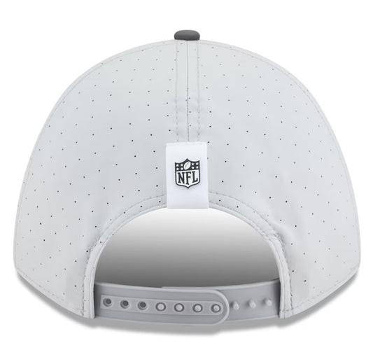 Jacksonville Jaguars New Era 2025 Training Camp 9Forty Grey Adjustable Hat