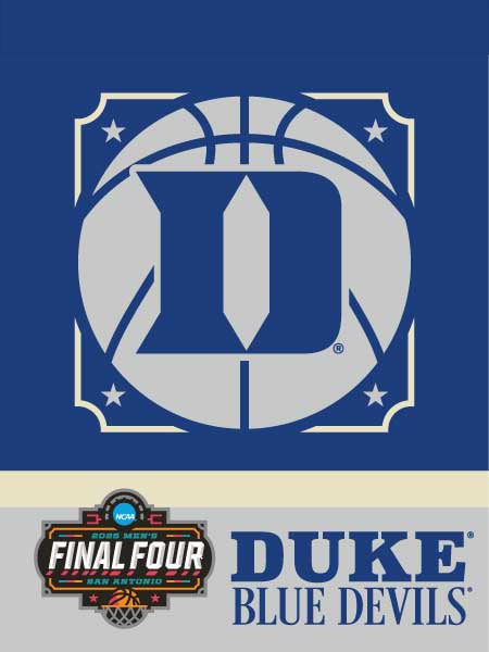 NCAA 2025 Final Four Duke 30x40 Double sided Banner