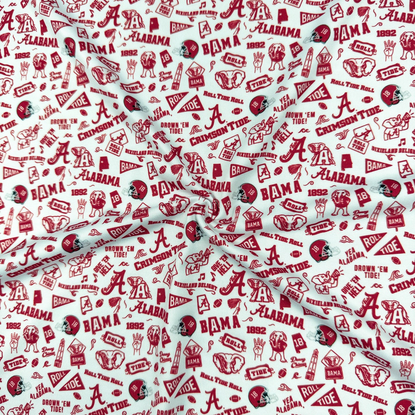 Alabama Bama Gameday Polo — four-way stretch