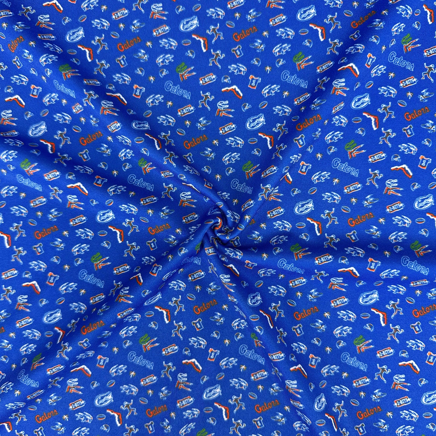UF Swamp Saturday Print Polo — four-way stretch