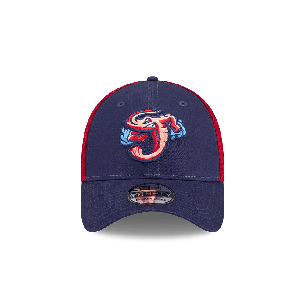 MILB Jumbo Shrimp Home 39THIRTY Fitted Hats