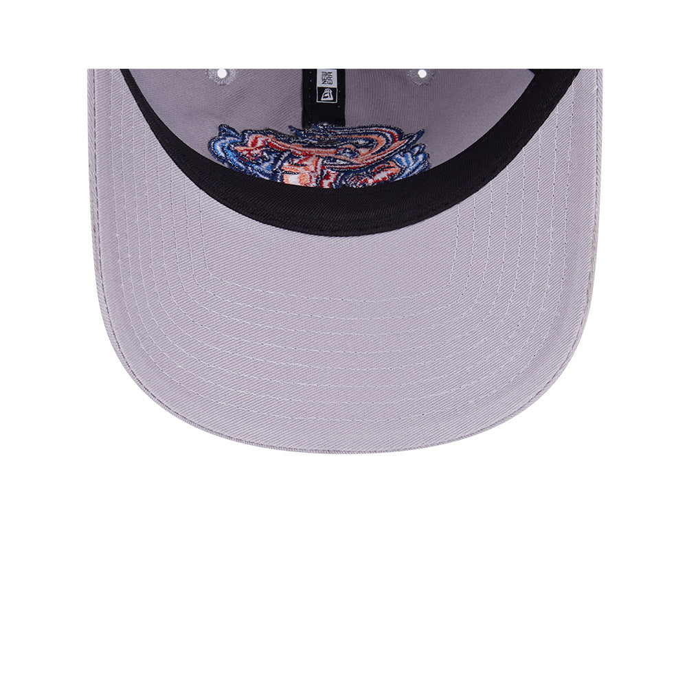 MiLB Jumbo Shrimp New Era 9Twenty Adjustable Grey Hat