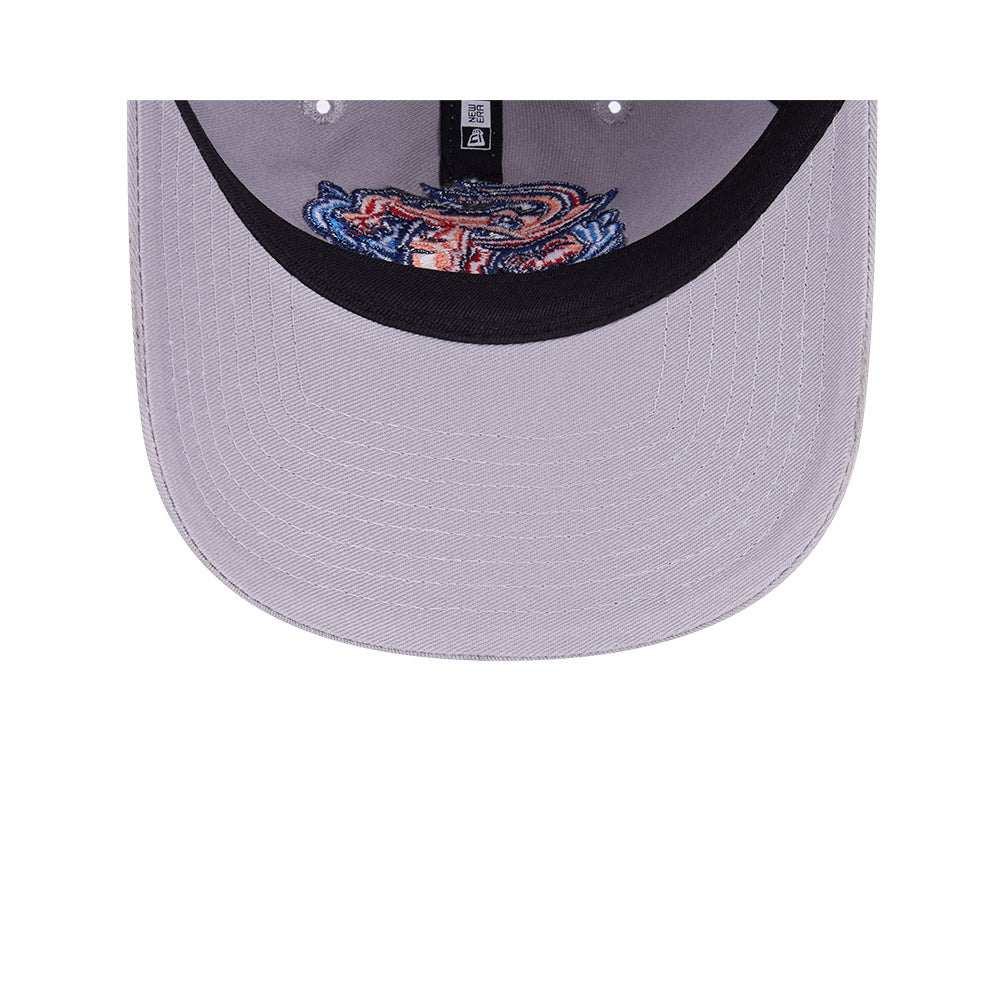 MiLB Jumbo Shrimp New Era 9Twenty Adjustable Grey Hat
