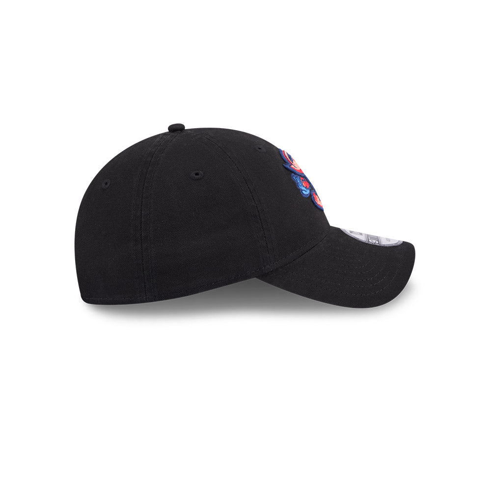 MiLB Jumbo Shrimp New Era 9Twenty Adjustable Black Hat