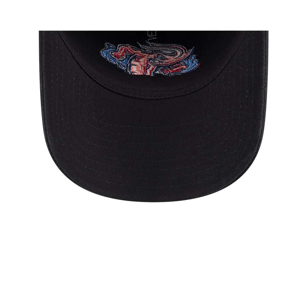 MiLB Jumbo Shrimp New Era 9Twenty Adjustable Black Hat