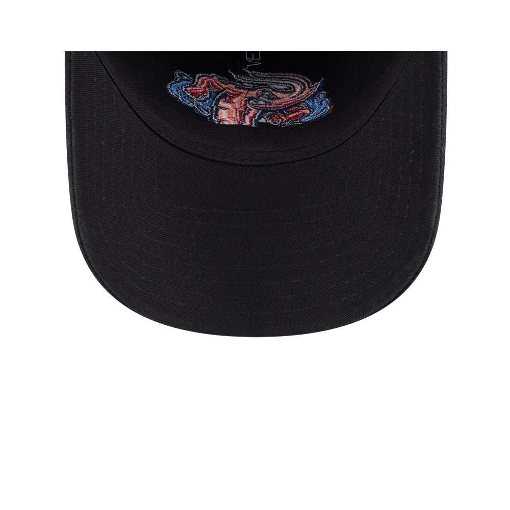 MiLB Jumbo Shrimp New Era 9Twenty Adjustable Black Hat