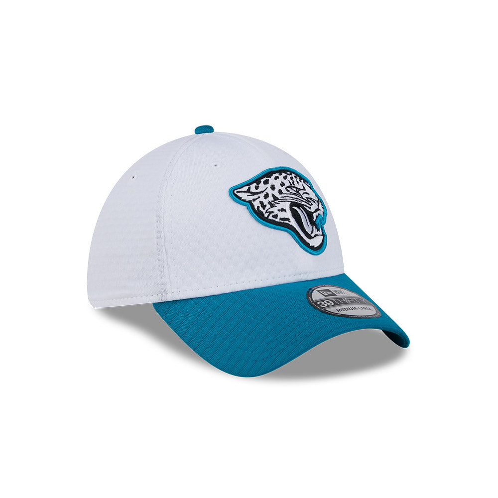 Jacksonville Jaguars New Era 2024 Training Camp 39Thirty Flex Fit - White