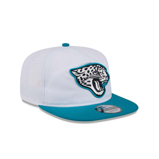 Jacksonville Jaguars New Era 2024 Training Camp "The Golfer" Snapback- White
