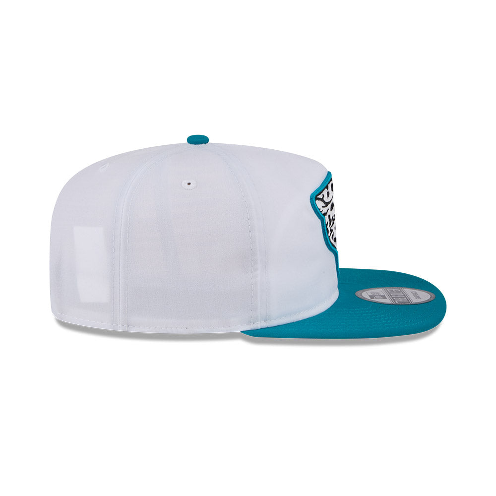 Jacksonville Jaguars New Era 2024 Training Camp "The Golfer" Snapback- White