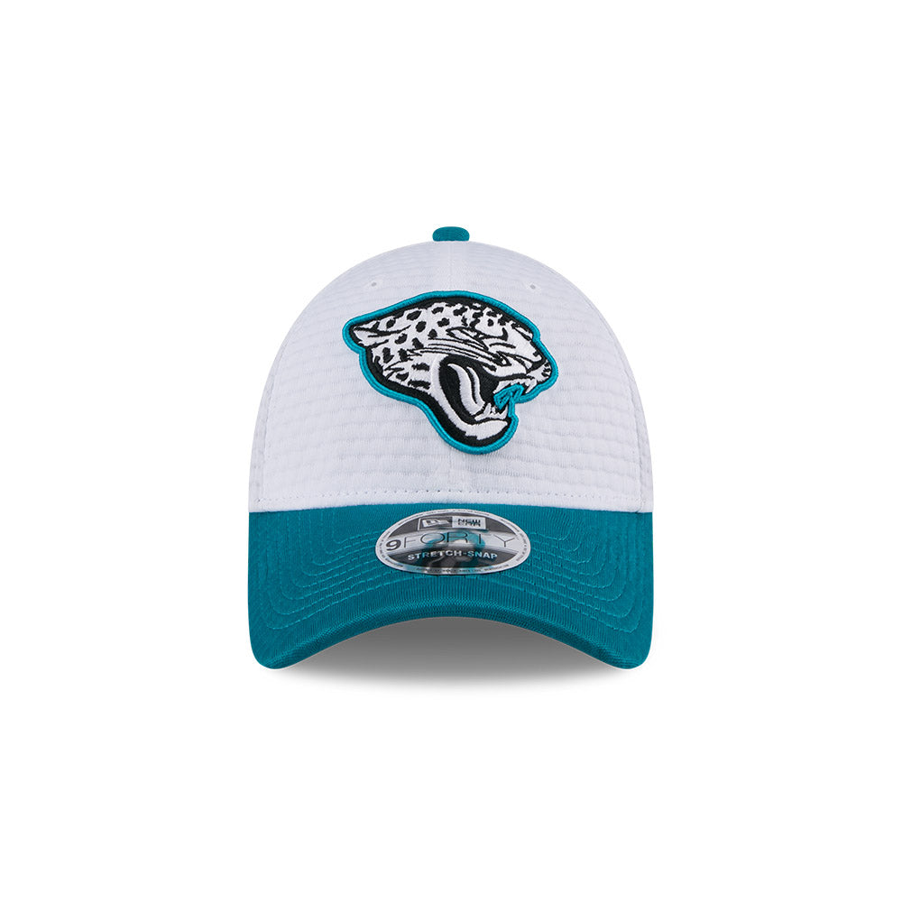 Jacksonville Jaguars New Era 2024 Training Camp 9Forty Stretch -Snap - White