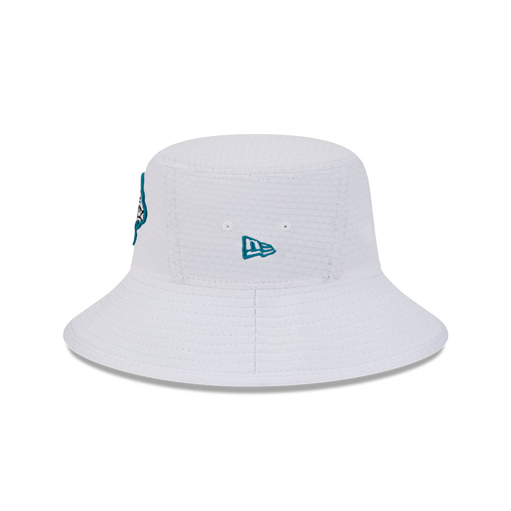Jacksonville Jaguars New Era 2024 Training Camp Bucket Hat - White