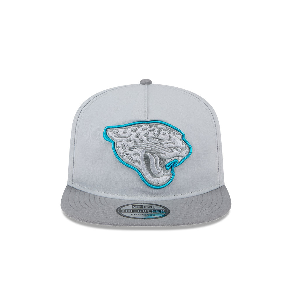 Jacksonville Jaguars New Era 2024 Training Camp "The Golfer" Snapback- Gray