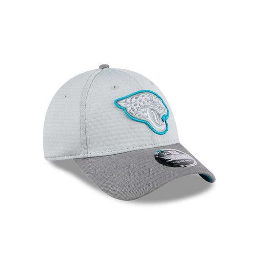 Jacksonville Jaguars New Era 2024 Training Camp 9Forty Stretch-Snap-Gray