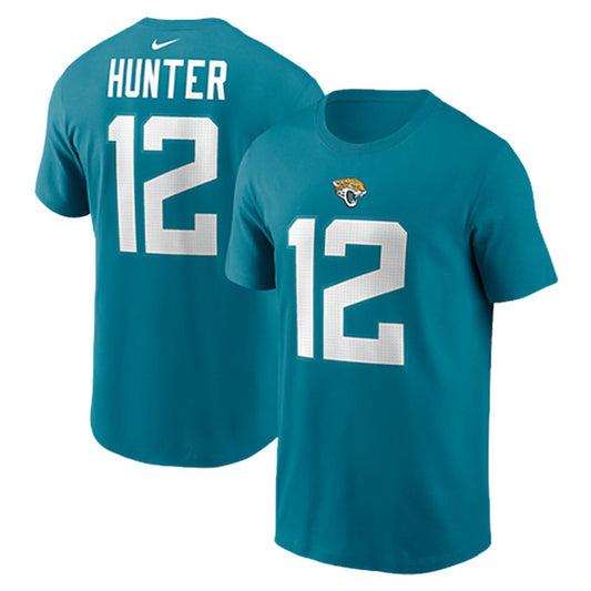 PRE-ORDER NFL Jacksonville Jaguars Travis Hunter Nike Teal 2025 Game Youth Jersey T-Shirt