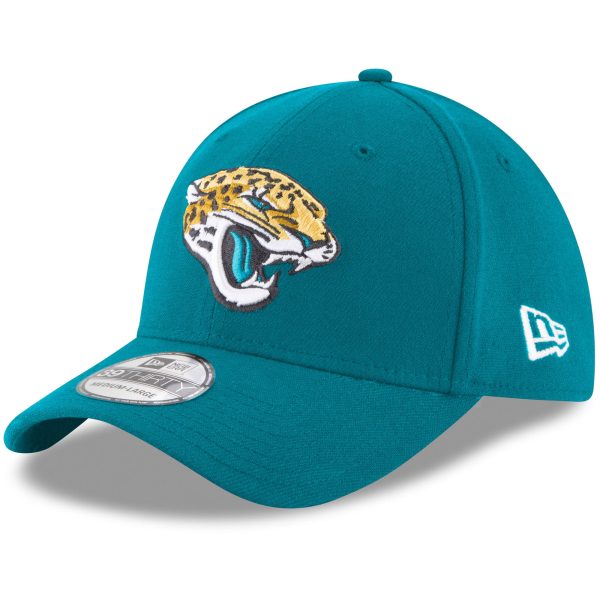 Jacksonville Jaguars New Era 39Thirty Teal Classic Flex Fit