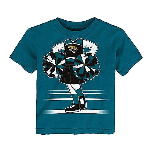 NFL Jacksonville Jaguars Outerstuff Infant Game Fit Girl Short Sleeve Tee