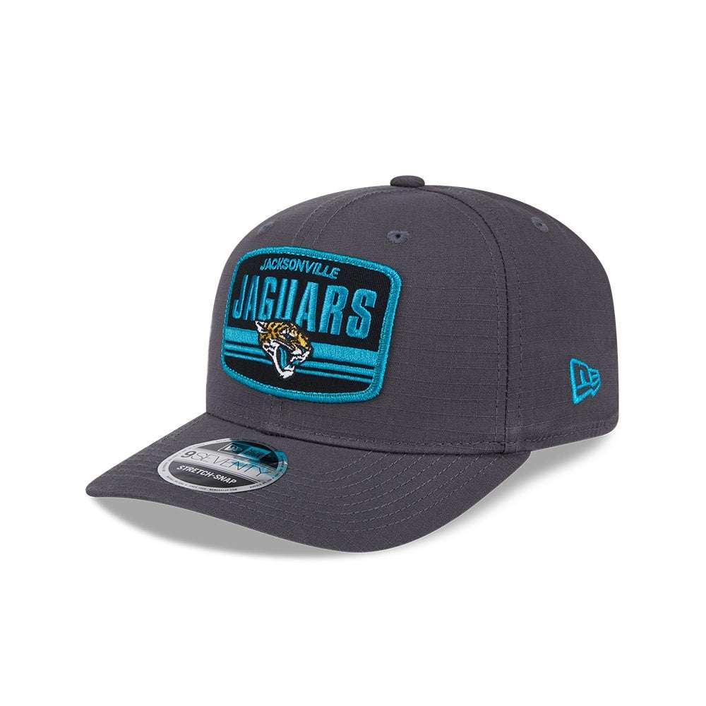 Jacksonville Jaguars New Era Elevated 9Seventy Stretch-Snap cap with structured crown and stretch-snap closure