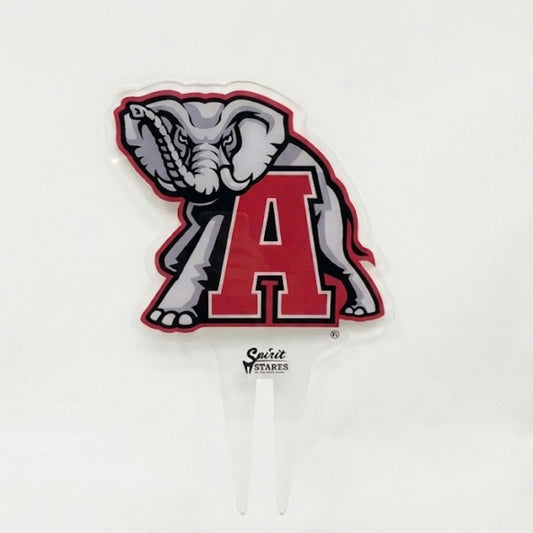 Alabama Elephant Color Garden Sign
