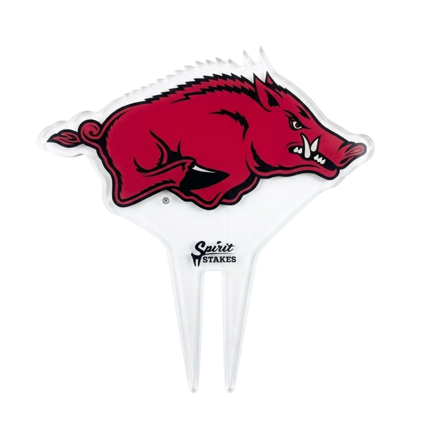 Arkansas, University of - Running Razorback Garden Sign