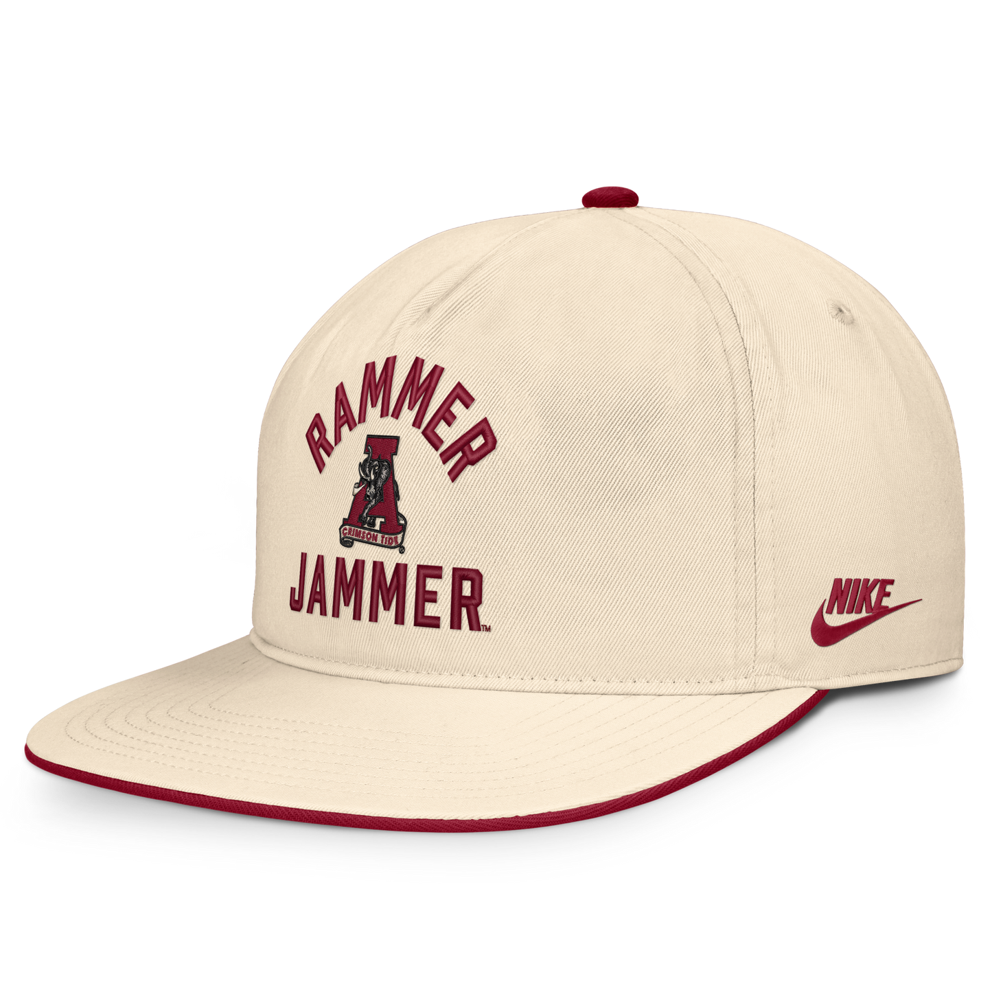 NCAA Alabama Crimson Tide Nike Pro Vintage 5P Unstructured Adjustable Cap