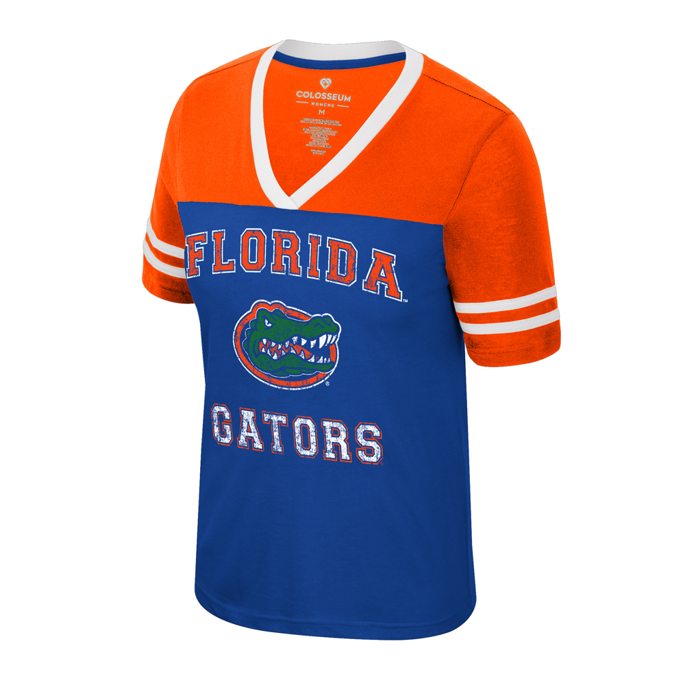 NCAA Florida Gators Colosseum Women's Grows Together Royal T-Shirt