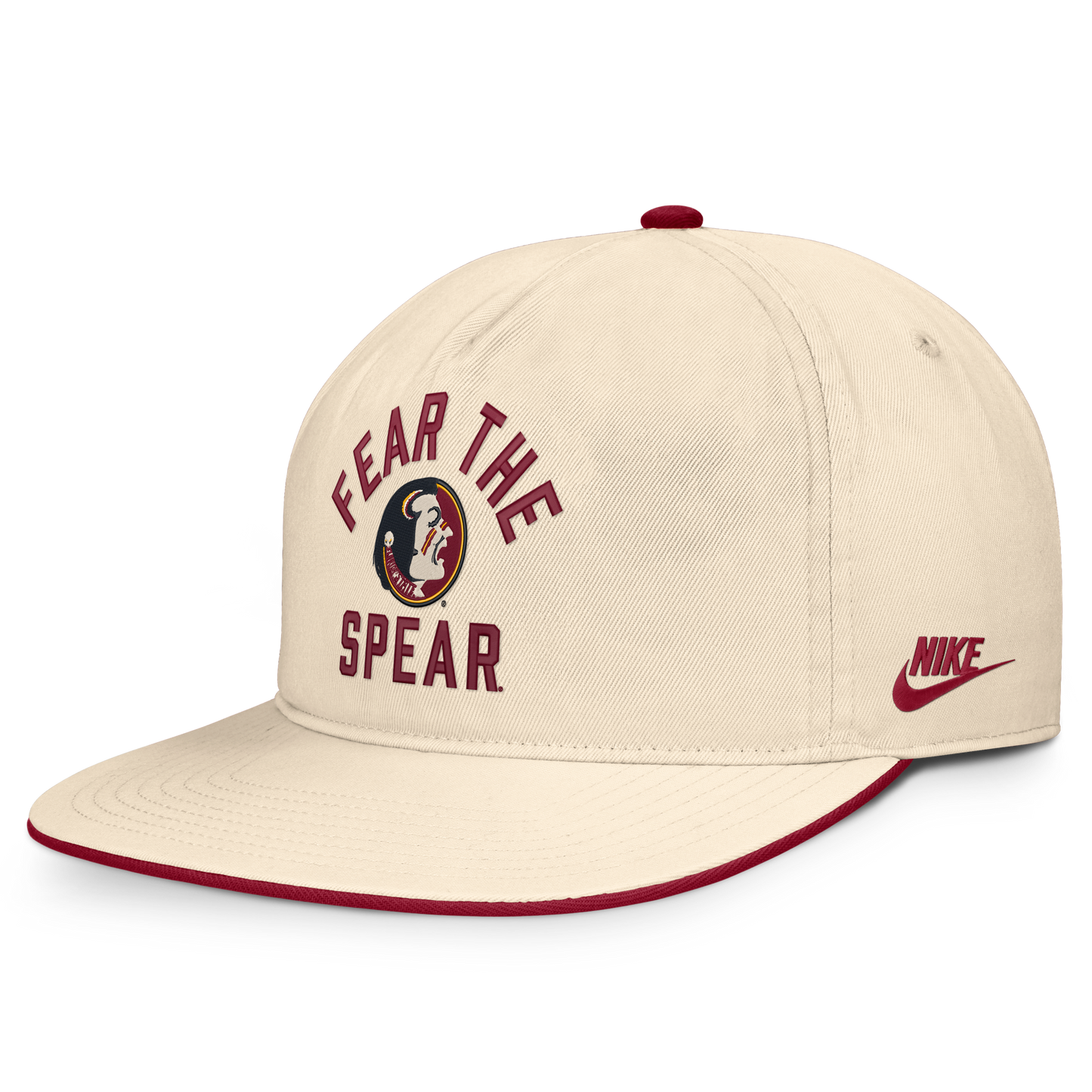 NCAA Florida State Seminoles Nike Pro Vintage 5P Unstructured Adjustable Cap