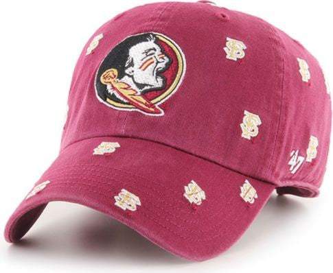 Florida State Seminoles 47' Ladies "FS" Repeater Adjustable Hat - officially licensed fan gear
