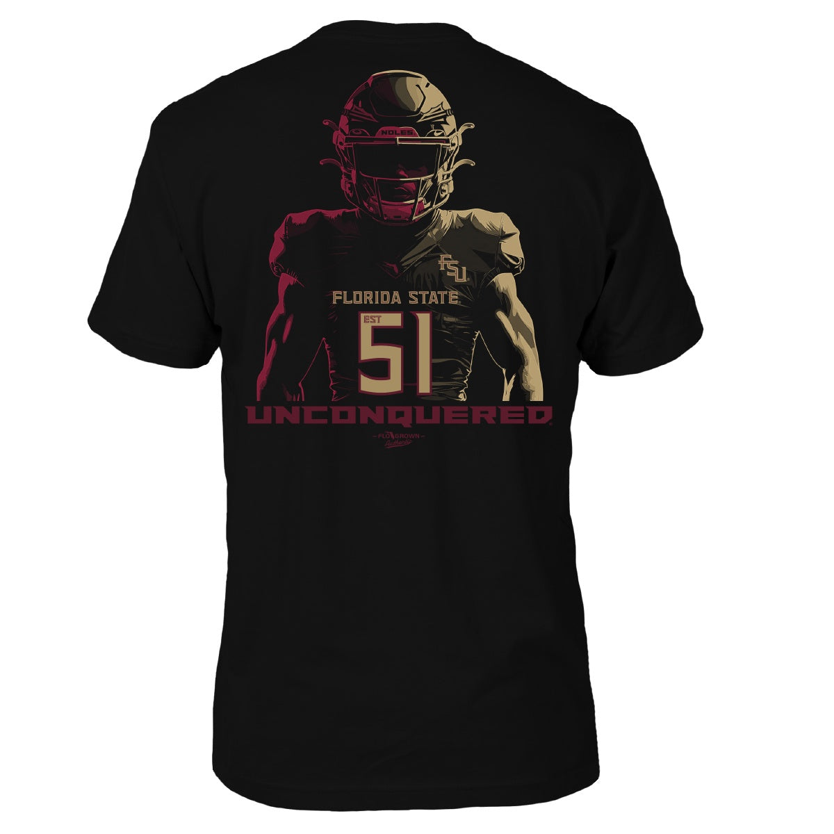 NCAA Florida State Seminoles FloGrown Blackout Player Tee