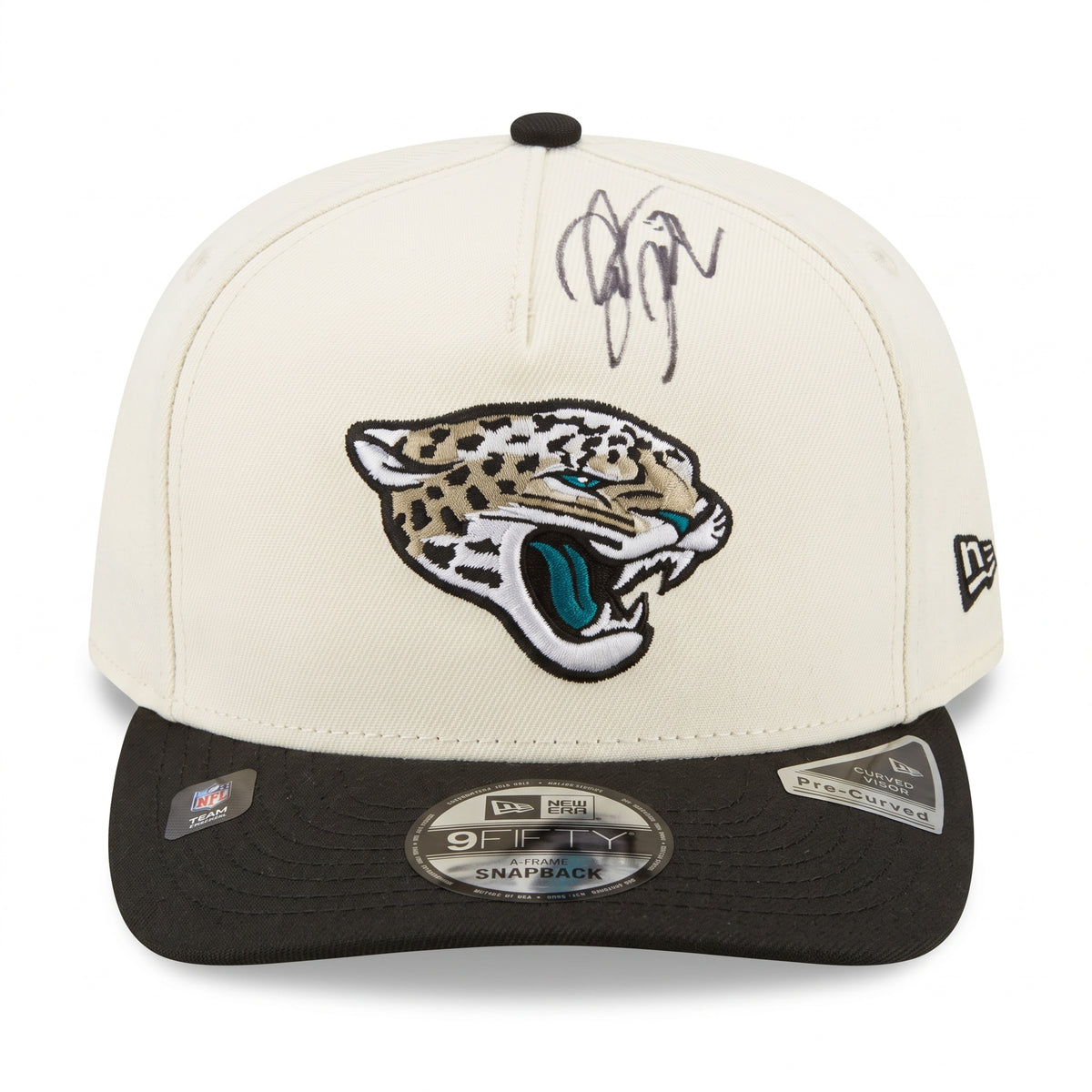 Signed Jourdan Lewis Jacksonville Jaguars New Era 9Fifty A-Frame 2026 Rivalries Fan Pack Snapback Hat