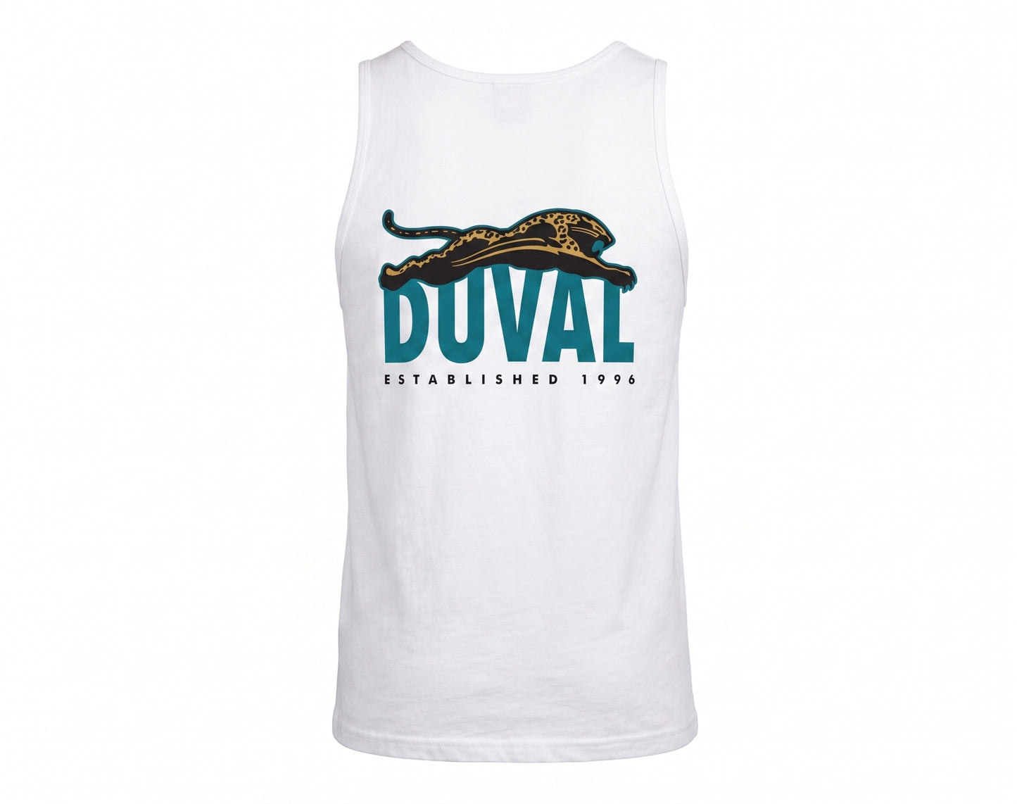 Jacksonville Generation Jaguar Duval Established 1995 White Tank