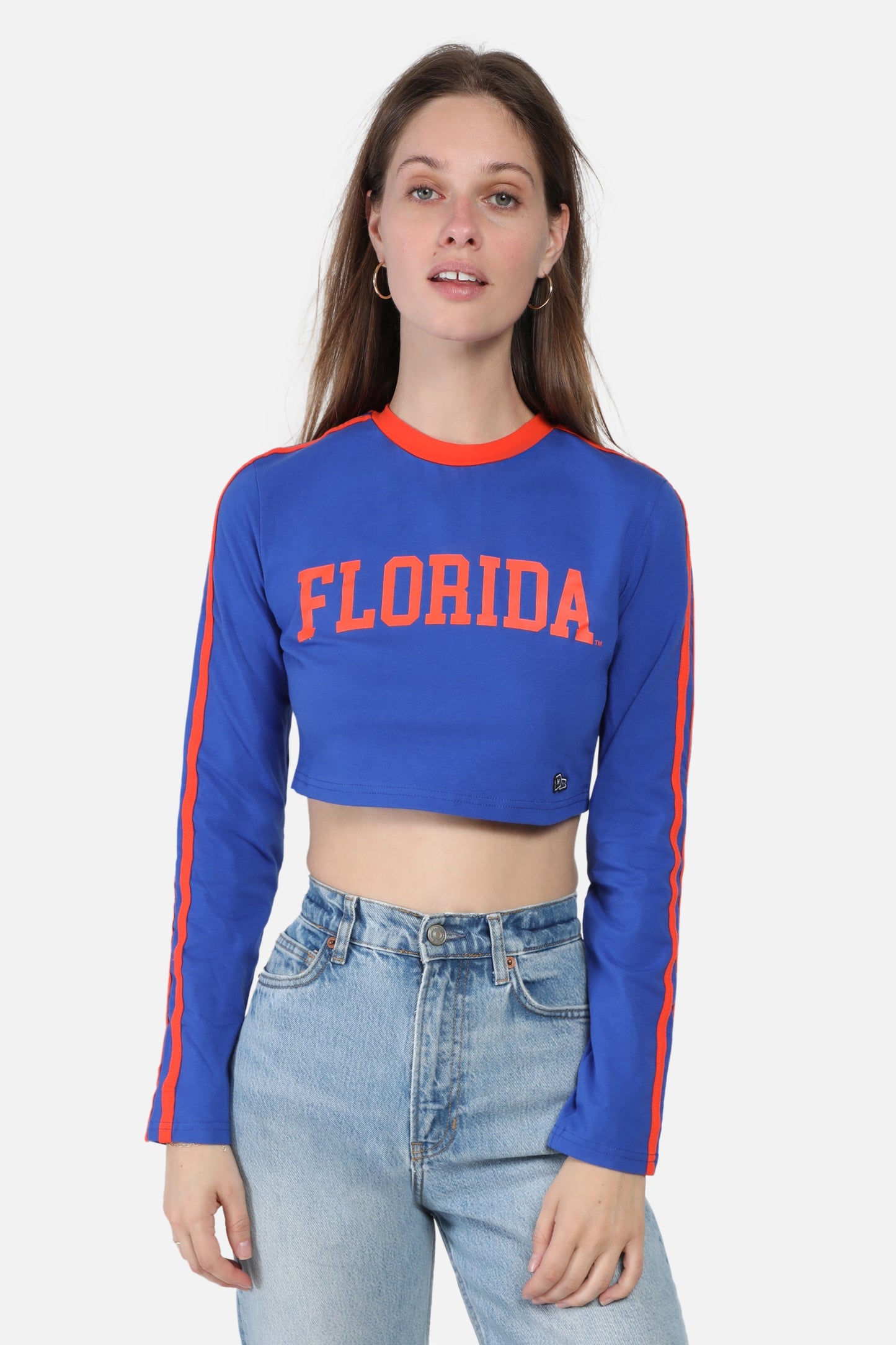 University of Florida Gators Hype & Vice Ladies Long Sleeve Crop
