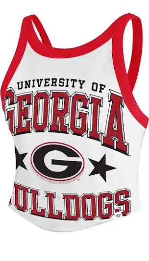 GEORGIA BULLDOGS ENERGIZE '47 SPORTY TANK WOMENS