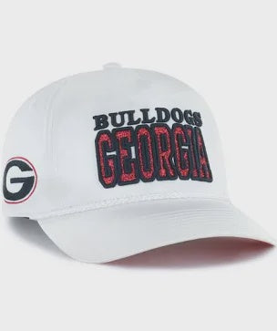 Women's '47 White Georgia Bulldogs Outspoken Hitch Adjustable Hat - officially licensed fan gear