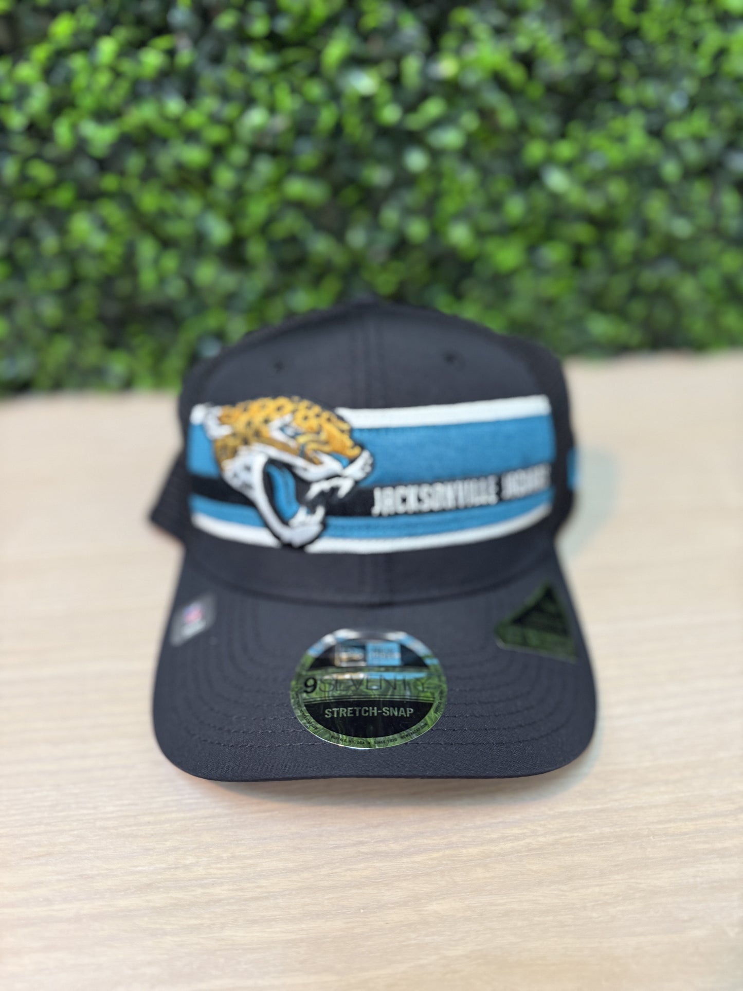 Jacksonville Jaguars 9Seventy Trucker Bar Black Hat