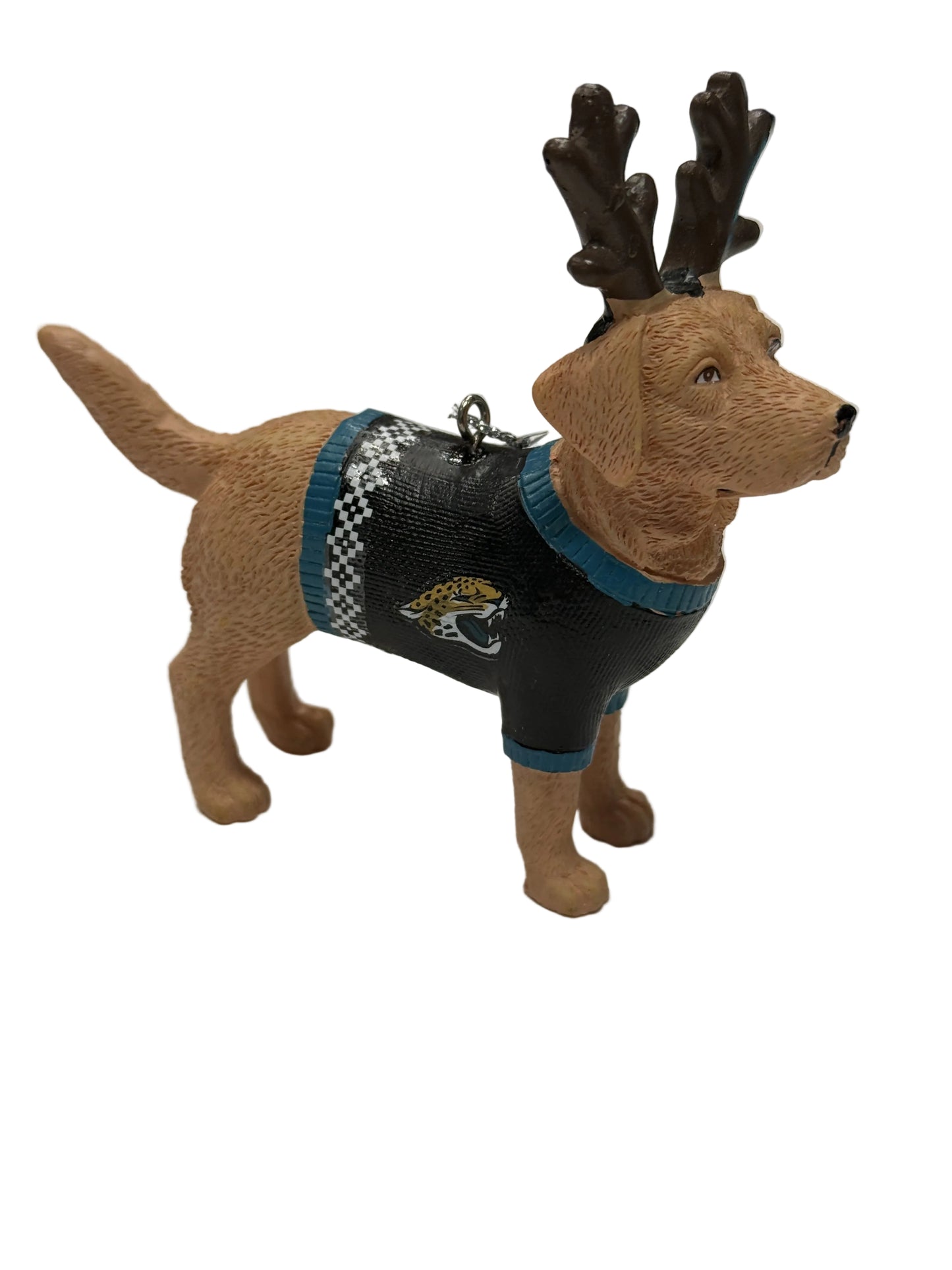 JACKSONVILLE JAGUARS YELLOW LAB ORNAMENT
