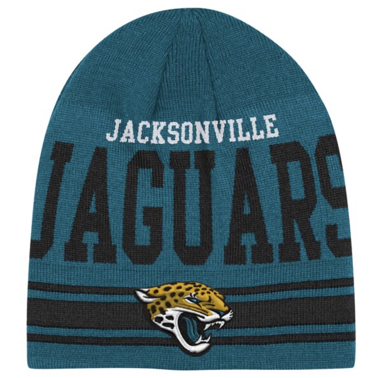Jacksonville Jaguars NFL Team Apparel YOUTH Retro Knit Beanie