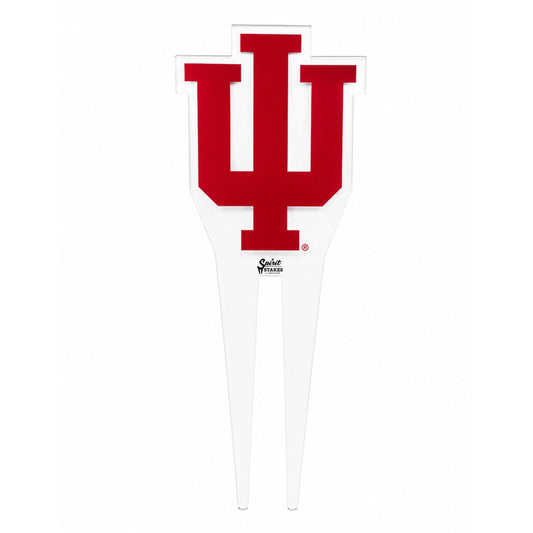 Indiana University Trident Medium Garden Stake