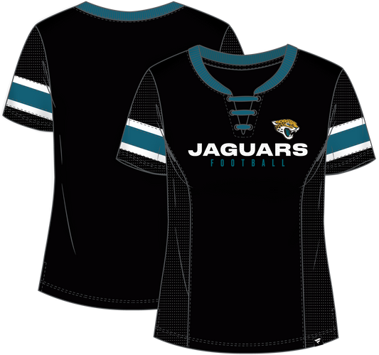 Jacksonville Jaguars - FANATICS DRAW PLAY ATHENA Black Lace Jersey Shirt