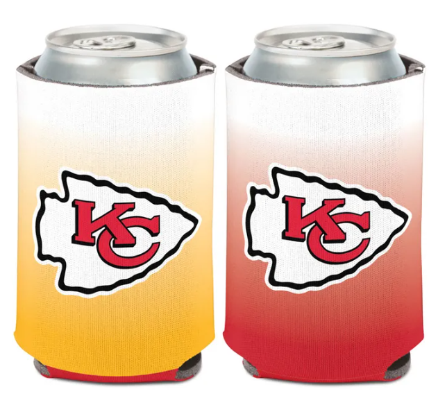 Kansas City Chiefs Wincraft 12oz Color Drip Can Cooler