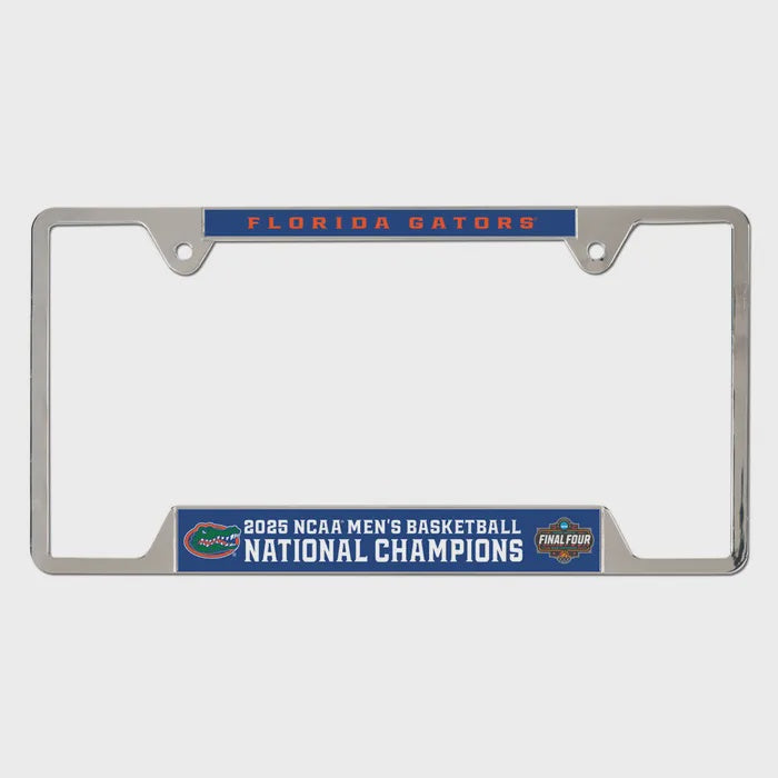 Ncaa Division 1 Basketball Champions Florida Gators College Football Playoffs Metal License Plate Frame