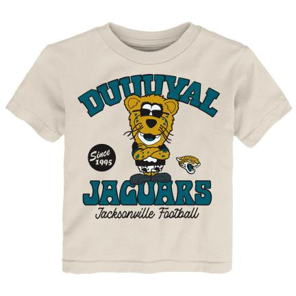 NFL Jacksonville Jaguars Outerstuff Toddler Poster Child Natural Tee